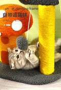 Cat Scracher Toy - Fun Jumping Frame