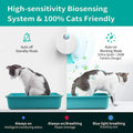 Uah Pet Auto Cat Litter Box Odor Genie - Summer Pet
